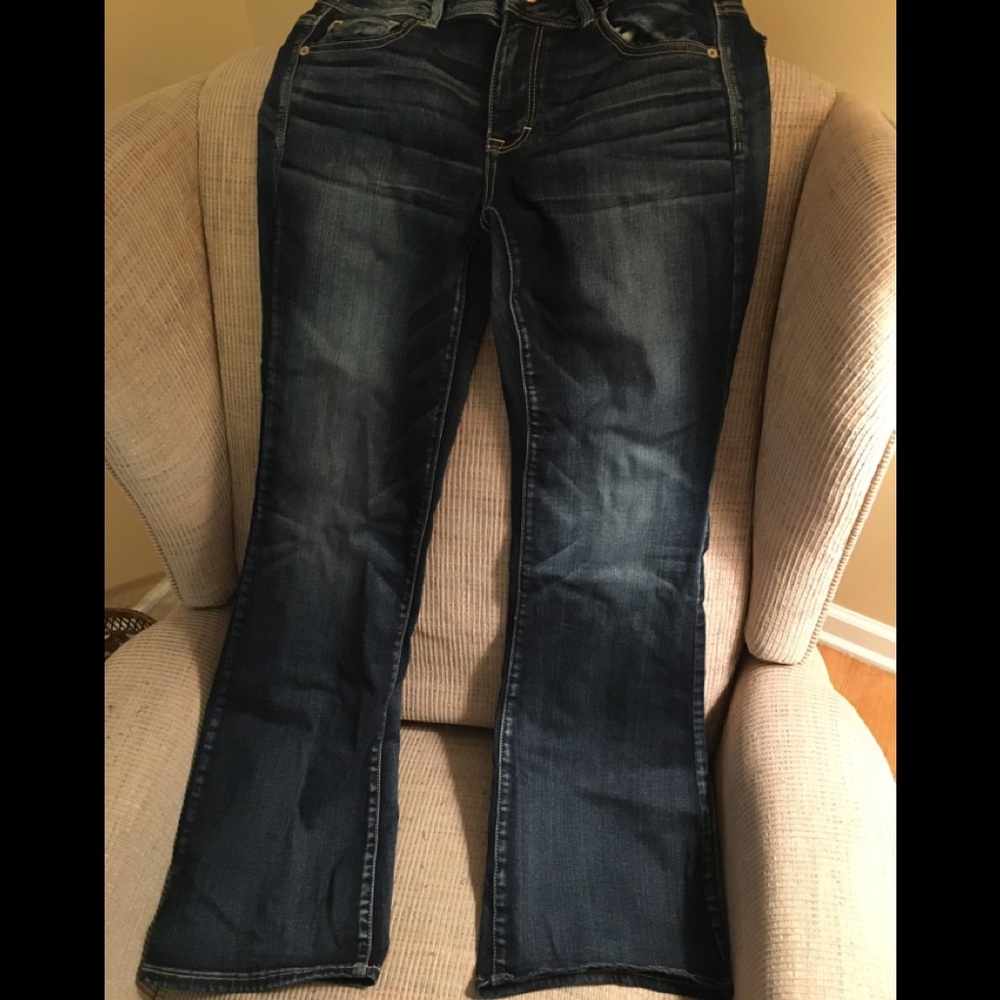 American Eagle Sz 10 Super Stretch Kickboot Jeans